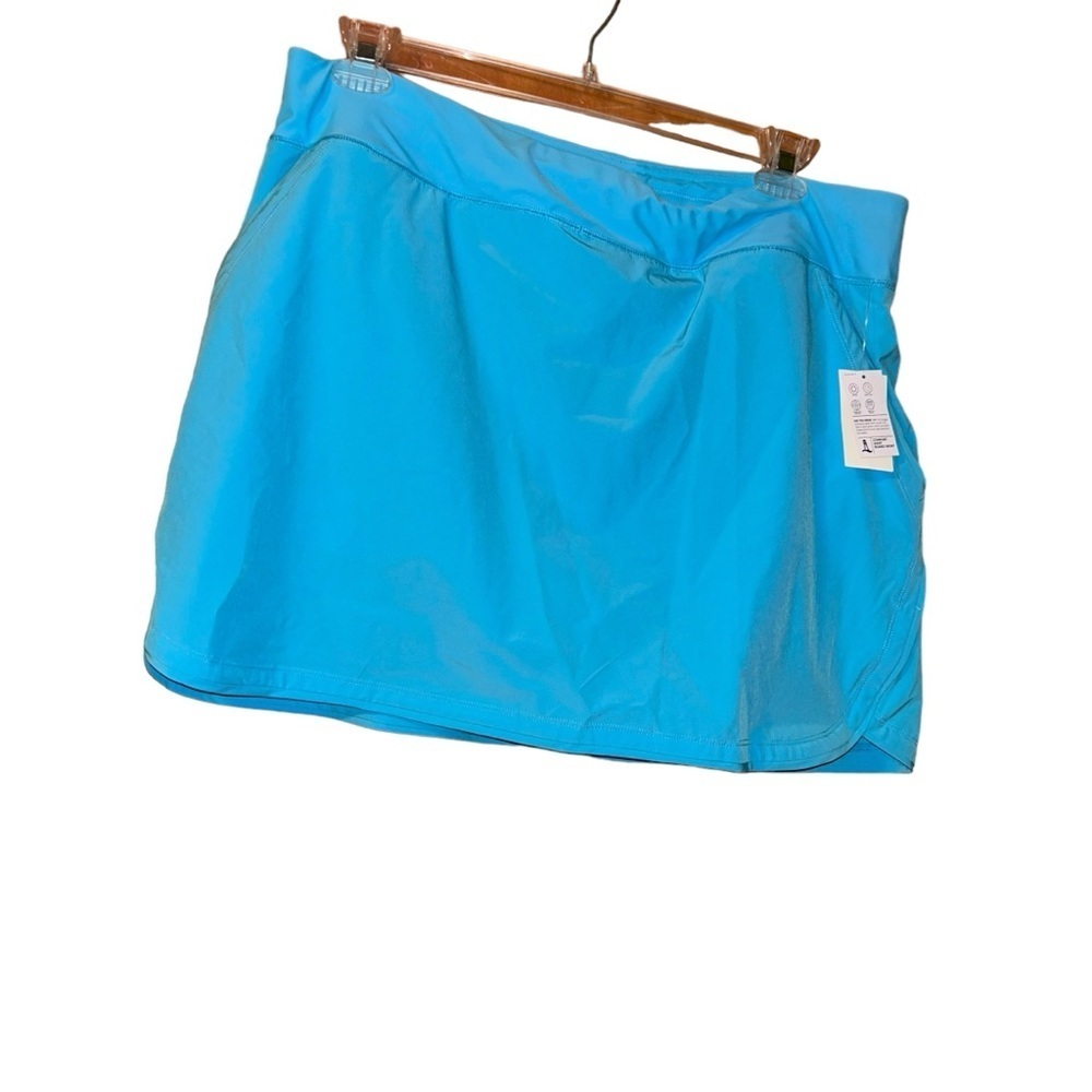 Nwt lands end aqua swim skort shorts bottoms plus size 18 2X